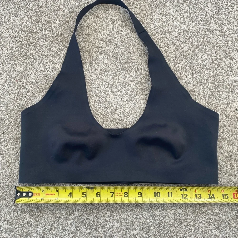 Free People Intimately Black Halter Bralette Size Large - Picture 6 of 6